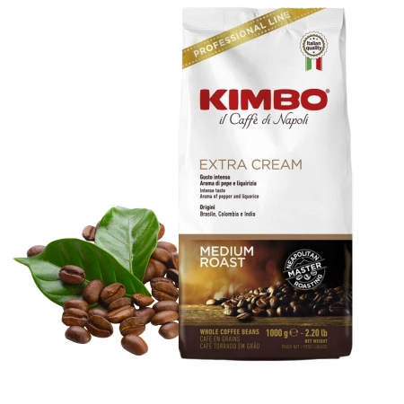 Kawa ziarnista KIMBO 1KG EXTRA CREAM